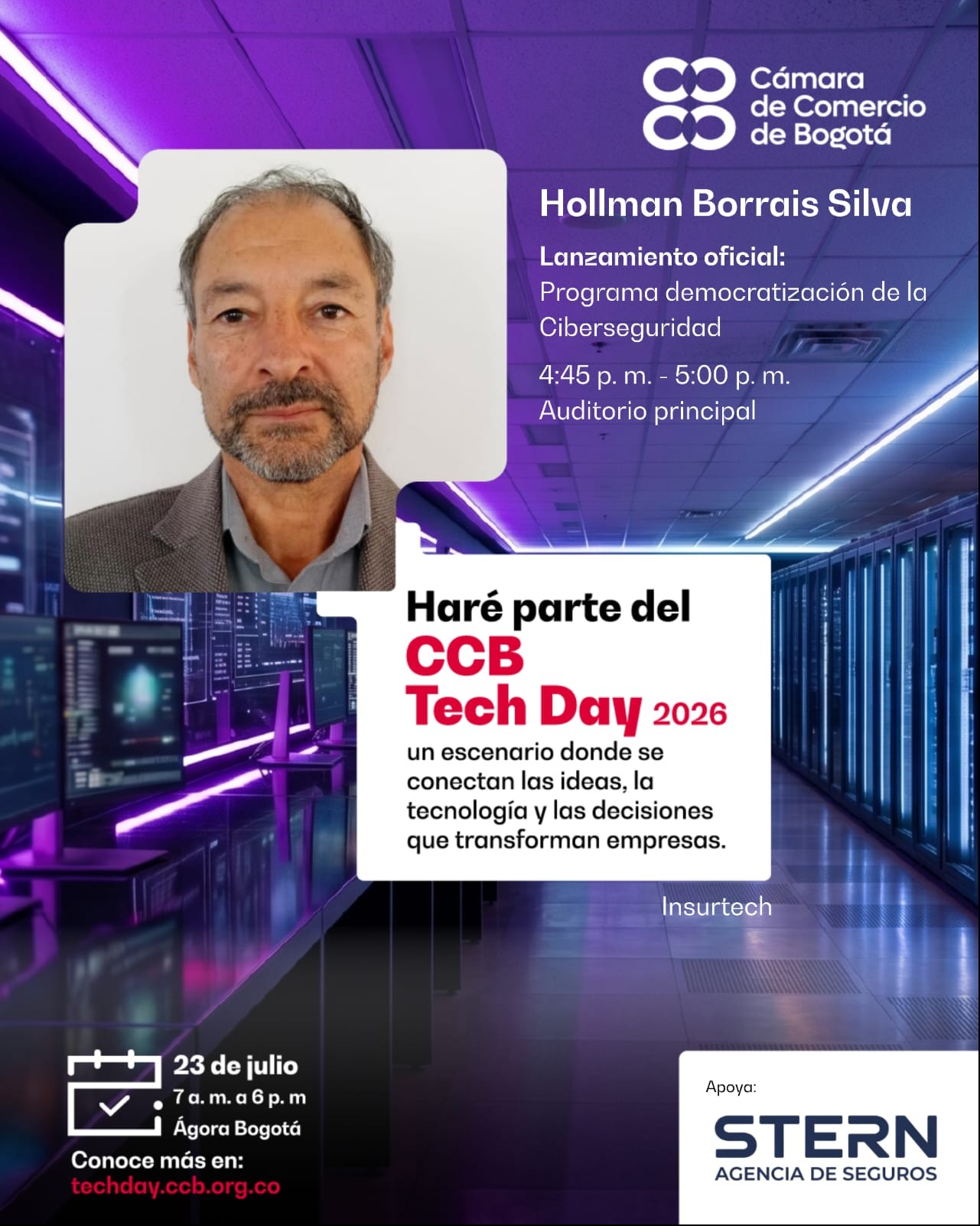 STERN PRESENTE EN EL TECH DAY DE LA CAMARA DE COMERCIO DE BOGOTA